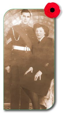 Headshot of Mary Milner, resident at Aspira Island Park Retirement Living and WW2 nurse in the Royal Naval Voluntary Aid Detachment