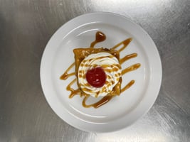 Salted Caramel Poke Cake